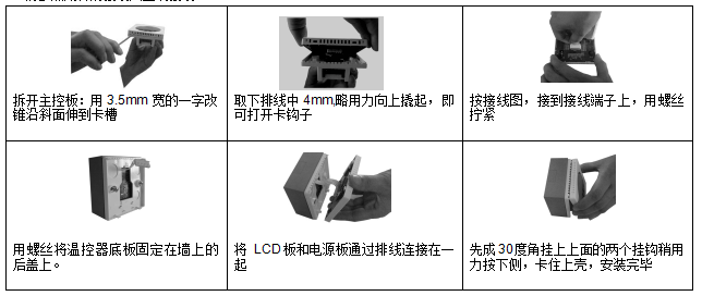 空調(diào)線控器安裝圖